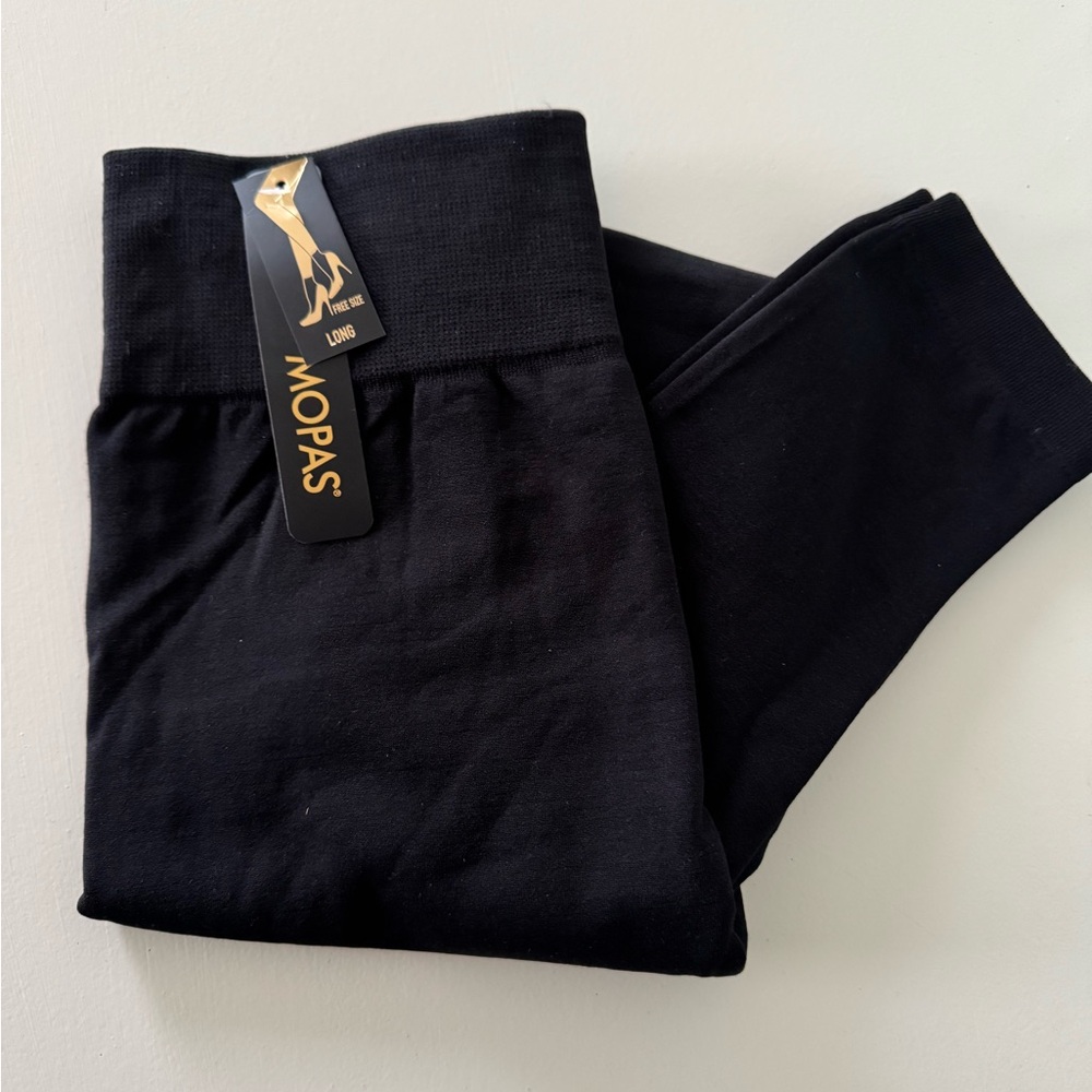 Mopas Black Long Leggings